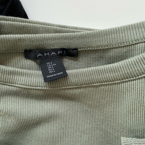 2 Tahari Tops Sz Large - Picture 3 of 4